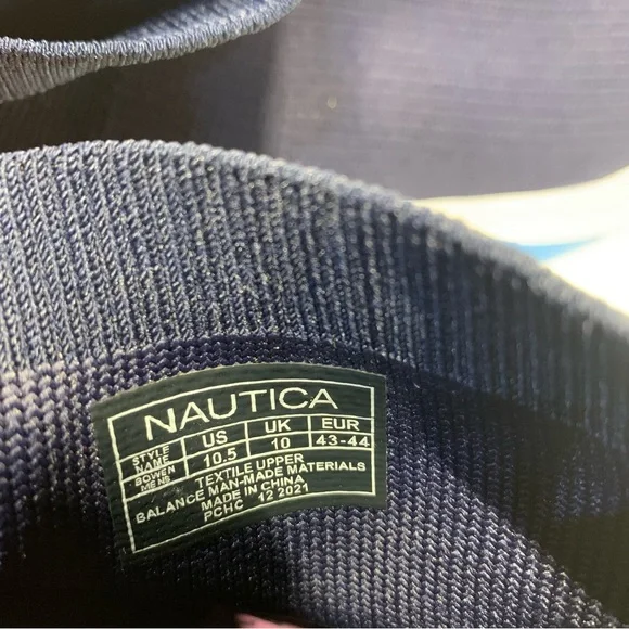 Nautica Men's High Sock Sneaker with Enhanced Ankle Support Style-Bowen Blue - Picture 11 of 12